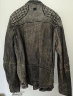 Cast Iron heren jas motorlook crossover XL, Kleding | Heren, Ophalen of Verzenden, Zo goed als nieuw, Maat 56/58 (XL)