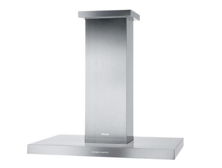 Afzuigkap Miele DA410 90 x 60 cm RVS, Witgoed en Apparatuur, Afzuigkappen, Zo goed als nieuw, Vrijstaand, Eilandschouwkap, 400 tot 600 m³ per uur