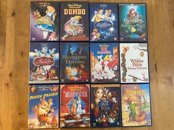 Disney DVD Collectie - 12 Films beschikbaar voor biedingen