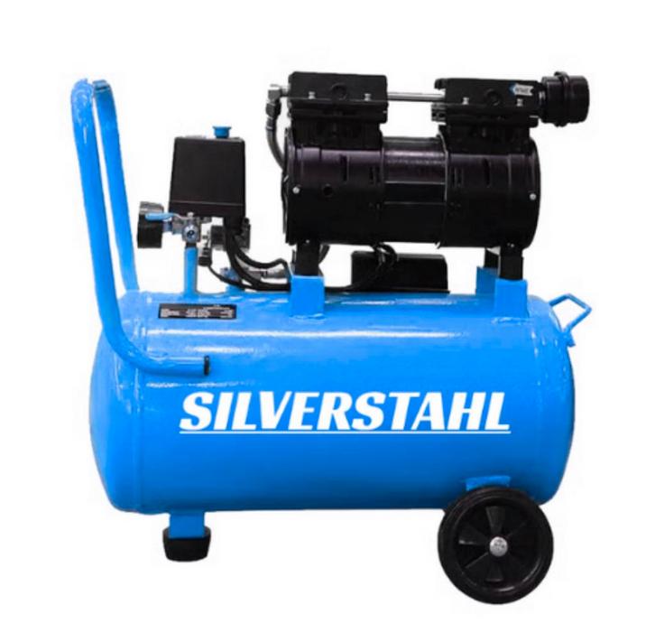 Silverstahl AirForce 24 Silent – Compacte 24L Compressor, Auto diversen, Autogereedschap, Nieuw, Ophalen of Verzenden