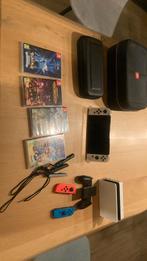 Nintendo switch oled met dock, games en extra controllers, Spelcomputers en Games, Avontuur en Actie, Gebruikt, Ophalen of Verzenden