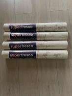 Super Fresco behang met bladeren, Ophalen of Verzenden, Minder dan 10 m², Beige