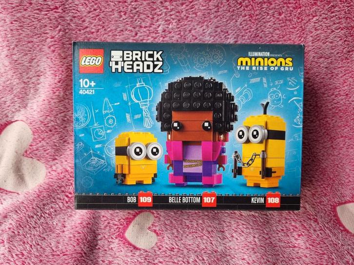 Lego BrickHeadz Belle Bottom, Bob en Kevin Minions 40421, Kinderen en Baby's, Speelgoed | Duplo en Lego, Nieuw, Lego, Complete set