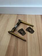 Art deco messing klink, Ophalen of Verzenden, Nieuw, Koper of Messing, Klink of Kruk