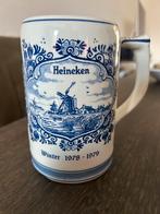 Delfts blauwe Heineken pul winter 1978-1979, Nieuw, Heineken, Pul(len), Ophalen of Verzenden