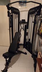 Krachtstation cable machine pulldown fitness apparatuur, Ophalen, Zo goed als nieuw, Overige typen