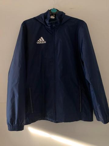 Z.g.a.n. originele Adidas regenjas mt 164 beschikbaar voor biedingen
