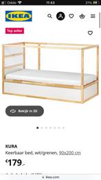 Ikea Kura bed omkeerbaar, Ophalen, Zo goed als nieuw, Halfhoogslaper
