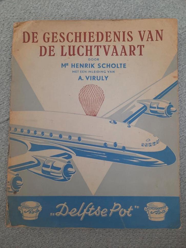 Geschiedenis van de luchtvaart., Verzamelen, Luchtvaart en Vliegtuigspotten, Gebruikt, Boek of Tijdschrift, Ophalen of Verzenden