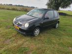 Volkswagen Lupo 1.4 55KW 2001 Zwart, Auto's, Voorwielaandrijving, 450 kg, 74 pk, 4 cilinders