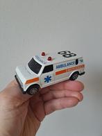 Ford Econoline Ambulance metaal-kunststof - 10x4x4cm, Ophalen of Verzenden, Zo goed als nieuw, Bus of Vrachtwagen