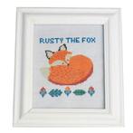 NIEUW Rusty the Fox borduurpakket -  Vos -  Vosje, Hobby en Vrije tijd, Nieuw, Ophalen of Verzenden, Borduurpakket