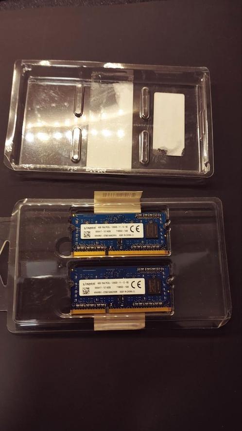 8GB Kingston DDR3 SoDimm (2x 4GB), Computers en Software, Vintage Computers, Ophalen of Verzenden