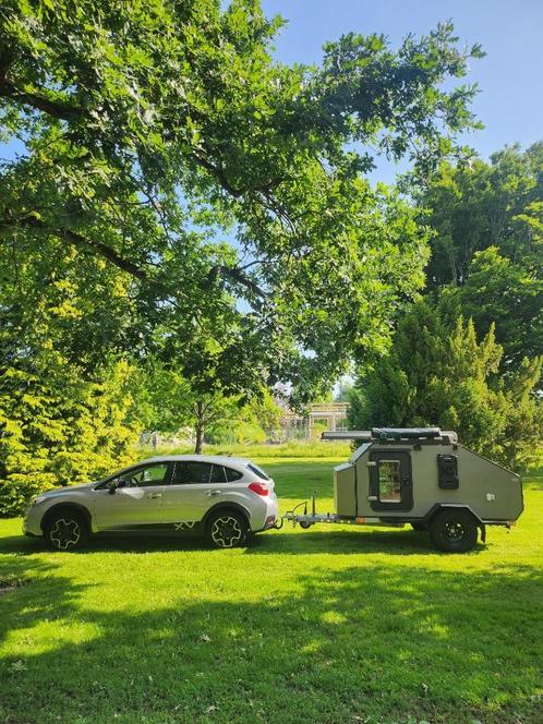 Supercoole teardrop caravan, off-road trailer, Caravans en Kamperen, Caravans, Particulier, tot en met 2, 500 - 750 kg, Overige
