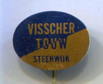Visscher Touw Steenwijk blik speldje ( T_200 ) beschikbaar voor biedingen