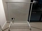 Ikea Rigga kledingrek - wit, Ophalen, Met wielen, Gebruikt