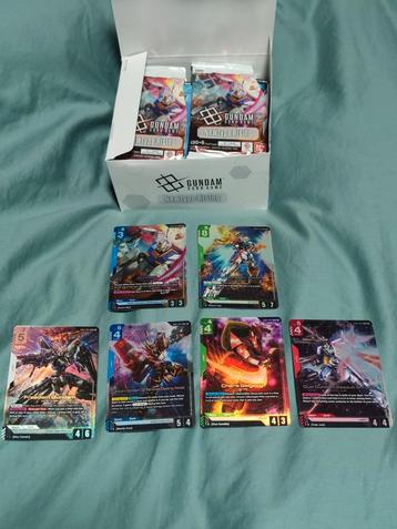 Gundam TCG GD01 - 6 LR Kaarten - Nieuw! beschikbaar voor biedingen