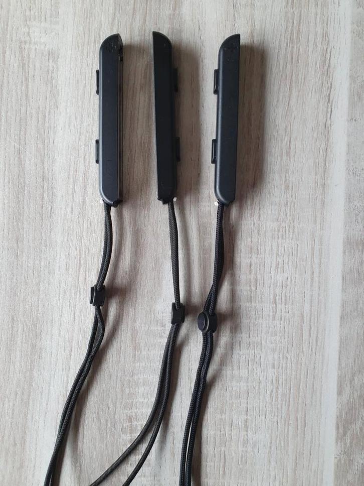 Nintendo Switch Joy-Con Strap Zwart 3 stuks, Spelcomputers en Games, Spelcomputers | Nintendo Switch, Zo goed als nieuw, Switch Original
