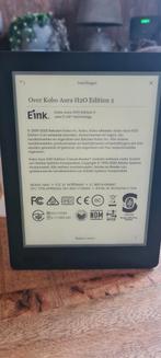 Kobo aura h2o edition 2 met cover, Computers en Software, E-readers, Ophalen of Verzenden, Gebruikt
