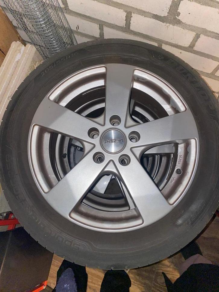 Velgen voor winterbanden volkswagen golf dezent, Auto-onderdelen, Banden en Velgen, Velg(en), Winterbanden, 16 inch, 205 mm, Ophalen