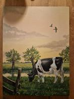 Koe Schilderij Theo Schildkamp + Certificaat, Ophalen