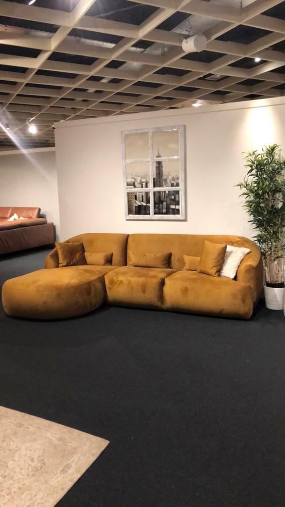 Loungebank Speed - outletmodel, Huis en Inrichting, Banken | Complete zithoeken, Zo goed als nieuw, Stof, Ophalen of Verzenden