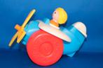 Vintage Fisher Price Vliegtuig, 1980, mooie conditie! 1A24, Tweedehands verkoop, Tweedehands verkoop, Ophalen of Verzenden, Geen@idee.nl
