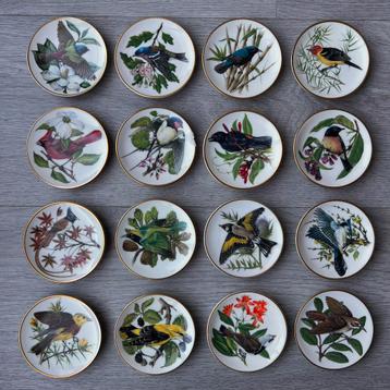 1981 Franklin Porcelain 3" Plate Songbirds of the World, 16 beschikbaar voor biedingen