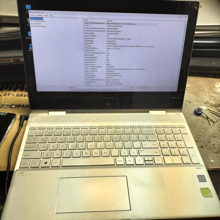 HP Envy x360  - i5 gen 8 Touchscreen Defect, Computers en Software, Windows Laptops, 13 inch, SSD, 2 tot 3 Ghz, Ophalen of Verzenden