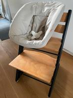 Stokke Tripp Trapp met Newborn Set - Zo goed als nieuw, Kinderen en Baby's, Ophalen, Zo goed als nieuw, Meegroeistoel, Gordel(s)
