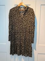 MSCH Copenhagen print jurk maat XS, Kleding | Dames, Jurken, Msch Copenhagen, Verzenden, Zwart, Zo goed als nieuw