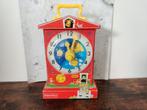 Vintage Fisher Price Music Box Teaching Clock nr.998, Kinderen en Baby's, Speelgoed | Fisher-Price, Overige typen, Gebruikt, Ophalen of Verzenden