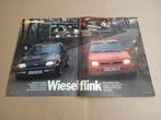 Test (uit oud tijdschrift) Opel Corsa A/ GSi (1990), Verzamelen, Auto's, Gebruikt, Verzenden