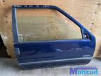 PEUGEOT 106 BLAUW KPKD Rechts rechter deur portier, Auto-onderdelen, Ophalen of Verzenden, Gebruikt, Peugeot, Deur