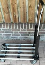Opvouwbare metalen steekwagen transporter, Ophalen of Verzenden, Zo goed als nieuw, Steekwagen