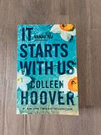 Colleen Hoover - It starts with us, Nederlands, Ophalen of Verzenden, Zo goed als nieuw, Nederland