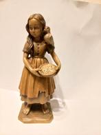"Little Lisa" prachtig houtsnijwerk., Ophalen of Verzenden, Zo goed als nieuw