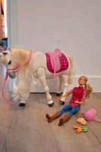 Zgan Barbie met bewegend droompaard, Ophalen of Verzenden, Zo goed als nieuw, Barbie