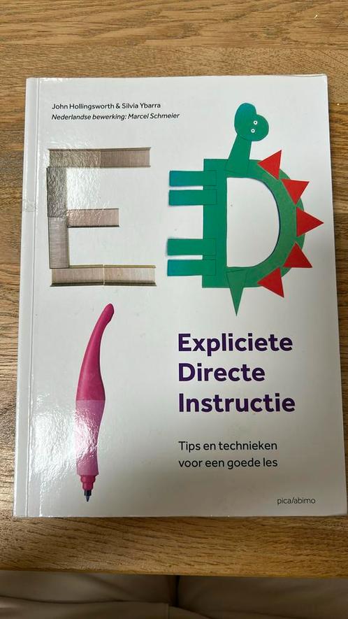 Silvia Ybarra - Expliciete directe instructie, Boeken, Wetenschap, Zo goed als nieuw, Ophalen of Verzenden