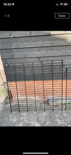 Aangeboden twee restant stukken hekwerk / gaas, Ophalen, Zo goed als nieuw, IJzer, Tuinhek