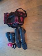 Kickboks beschermingsset incl rumble tas, Overige, Vechtsportbescherming, Ophalen of Verzenden, Zo goed als nieuw