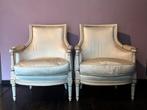 Antieke Lodewijk XVI Stijl Fauteuils - Set van 2, Antiek en Kunst, Antiek | Meubels | Stoelen en Banken, Ophalen