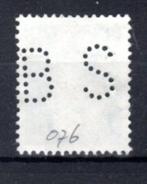 NEDERLAND : 1953 : Perfin &@   B  S   @& on Y.600A., Ophalen of Verzenden, Na 1940, Gestempeld