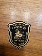 2876 Sticker Cafe 't Michieltje Den Helder, Verzamelen, Stickers, Ophalen of Verzenden, Zo goed als nieuw