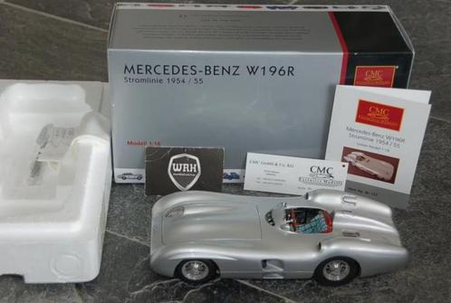 SALE !! 1:18 Mercedes W196R Streamliner SILVER CMC M-127 WRH, Hobby en Vrije tijd, Modelauto's | 1:18, Zo goed als nieuw, Auto