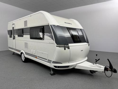 Hobby De Luxe 540 KMFe Stapelbed Dakairco Mover, Caravans en Kamperen, Caravans, Bedrijf, Treinzit, Hobby, Dwars-stapelbed, Lengtebed