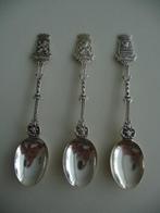3 verzilverde LEPELTJES - ZEELAND, ZUID-HOLLAND en NEDERLAND, Ophalen of Verzenden