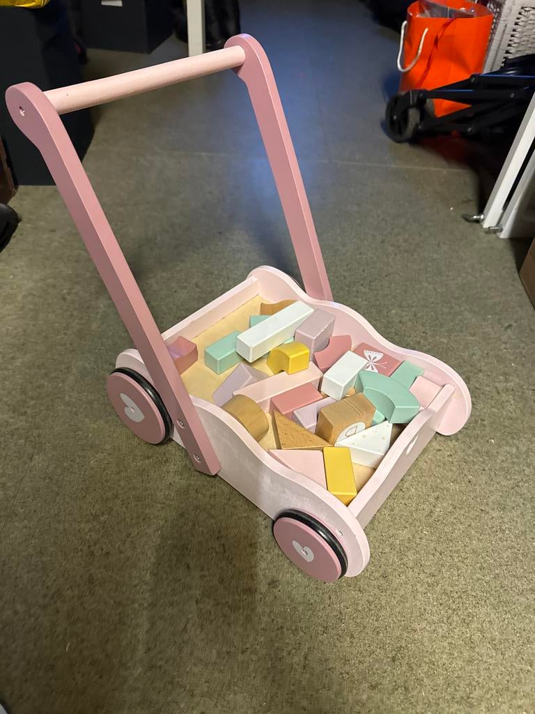 Zo goed als nieuwe looprekje met baby puzzel, Kinderen en Baby's, Ophalen, Zo goed als nieuw, Overige merken