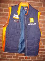 Blauwe bodywarmer maat L - Ing Renault Elf reclame, Kleding | Heren, Ophalen, Maat 52/54 (L), Blauw, Zo goed als nieuw
