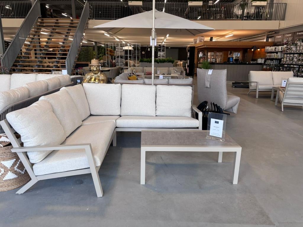 Nieuwe Tierra Outdoor Tuinset - Direct Leverbaar!, 4 zitplaatsen, Kunststof, Nieuw, Ophalen of Verzenden